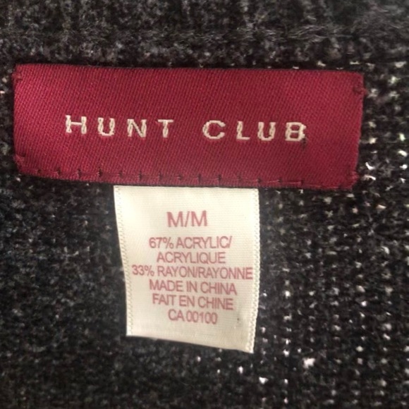 HUNT CLUB Vintage Argyle Sweater - Picture 5 of 5